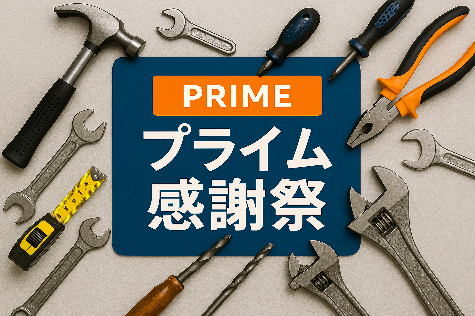 プライム感謝祭に工具が売り出されている画像